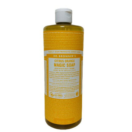 UPC 0018787344712 ドクターブロナー OrganicMagic Soap シトラスオレンジ 美容・コスメ・香水 画像