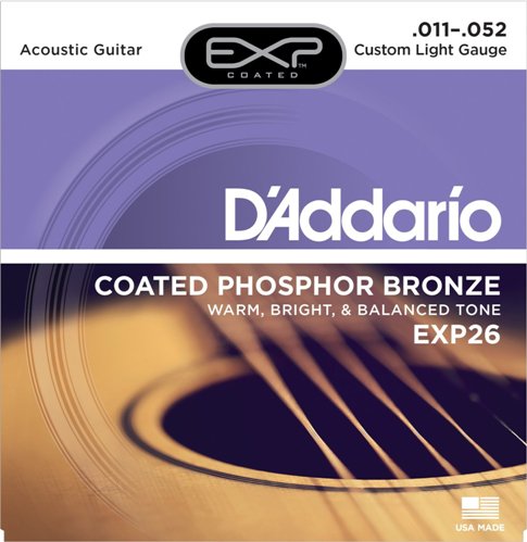 UPC 0019954934989 D’Addario ダダリオ コーティング・アコースティックギター弦 EXP26 楽器・音響機器 画像