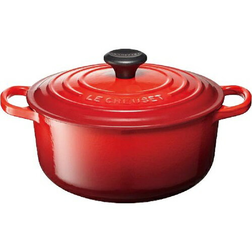 UPC 0024147287902 ル・クルーゼ LE CREUSET シグニチャー ココット・ロンド 16cm チェリーレッド 0024147287902 キッチン用品・食器・調理器具 画像