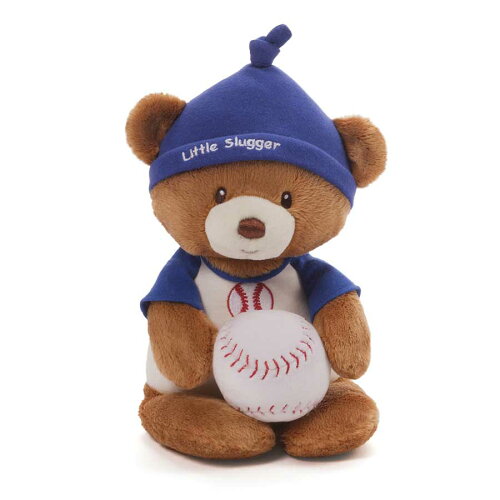 UPC 0028399078127 GUND Baby Teddy Bear and Rattle Little Slugger Baseball おもちゃ 画像