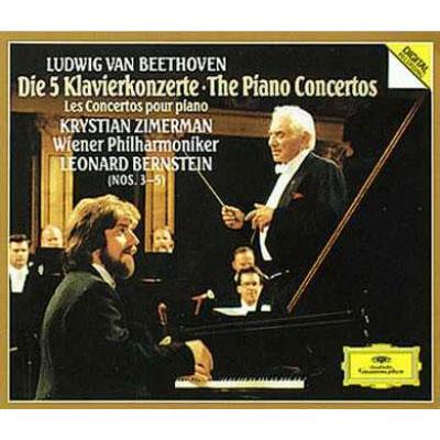UPC 0028943546720 Beethoven ベートーヴェン / ピアノ協奏曲全集 クリスチャン・ツィメルマン、レナード・バーンスタイン＆ウィーン・フィル 3CD 輸入盤 CD・DVD 画像
