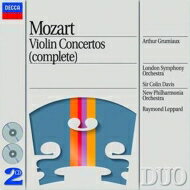 UPC 0028943832328 Mozart モーツァルト / ヴァイオリン協奏曲第1～5番、ほか グリュミオー、コリン・デイヴィス＆ロンドン響 2CD 輸入盤 CD・DVD 画像