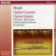 UPC 0028944239027 Mozart モーツァルト / Clarinet Concerto, Clarinet Quintet: Brymer C.davis / Lso Allegri Q 輸入盤 CD・DVD 画像