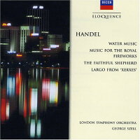 UPC 0028945000121 Handel: Water Music/etc. / London Symphony Orchestra CD・DVD 画像