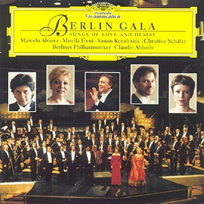 UPC 0028945955520 Berlin Gala: Songs of Love & Desire / Philharmonia Orchestra CD・DVD 画像