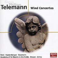 UPC 0028946816325 Wind Concertos for Trumpet: Recorder / Bassoon / Telemann CD・DVD 画像