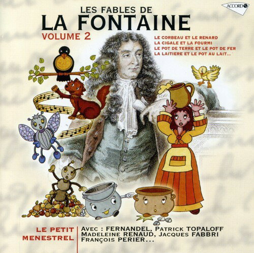 UPC 0028947684572 Vol. 2-Les Fables De La Fontaine CD・DVD 画像