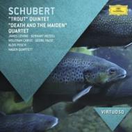 UPC 0028947842224 Schubert シューベルト / ピアノ五重奏曲 ます 、弦楽四重奏曲第14番 死と乙女 レヴァイン、ヘッツェル、クリスト、ハーゲン四重奏団、他 輸入盤 CD・DVD 画像