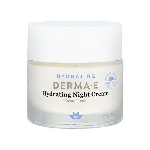 UPC 0030985004663 Derma E Hydrating Night Creme with Hyaluronic Acid 2 Oz 美容・コスメ・香水 画像