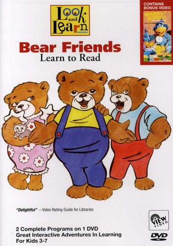 UPC 0033909261098 Look & Learn: Bear Friends - Learn to Read (DVD) CD・DVD 画像