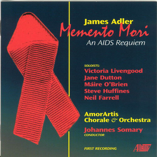 UPC 0034061046325 Memento Mori： An Aids Requiem JamesAdler CD・DVD 画像