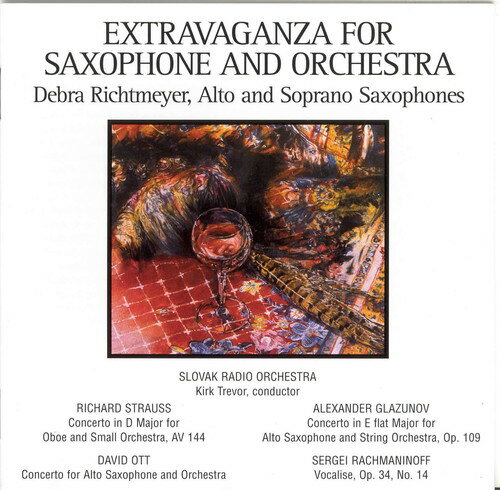 UPC 0034061059325 Extravaganza for Saxophone ＆ Orchestra R．Strauss ,Richtmeyer ,Trevor ,SlovakRo アーティスト CD・DVD 画像