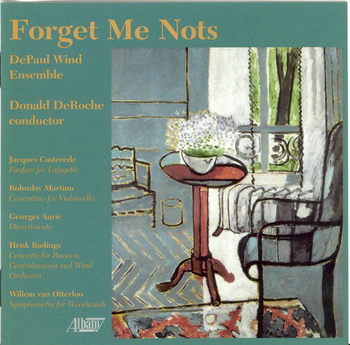 UPC 0034061062820 Forget Me Nots / Depaul Wind Ensemble CD・DVD 画像