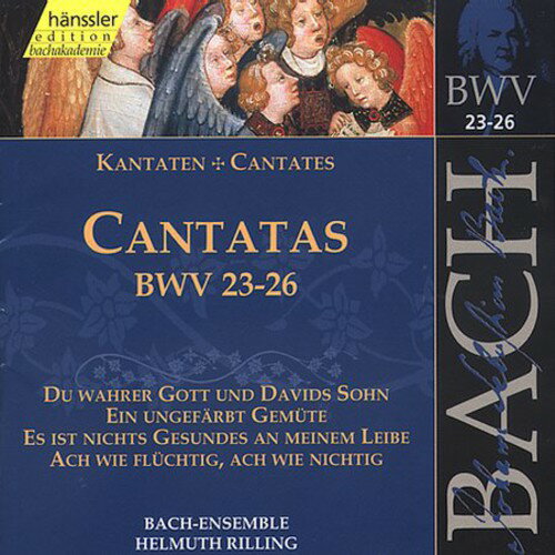 UPC 0040888200826 Sacred Cantatas Bwv 62-64 / Bach CD・DVD 画像