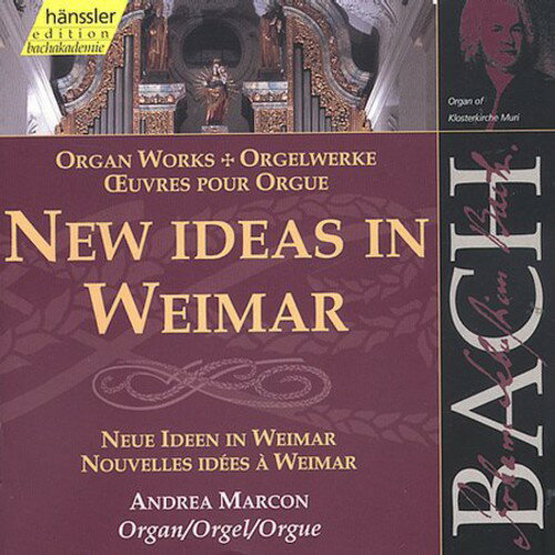 UPC 0040888209027 New Ideas in Weimar： Organ Work J．S．Bach CD・DVD 画像
