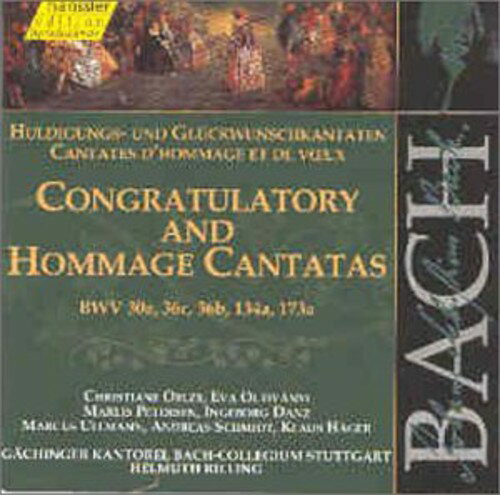 UPC 0040888213925 Congratulatory and Hommage Cantatas / J.S. Bach CD・DVD 画像
