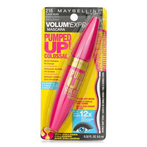 UPC 0041554409321 メイベリン パンプトアップカラサルボリュームエクスプレスWP#216 マスカラ 9.7ml 美容・コスメ・香水 画像