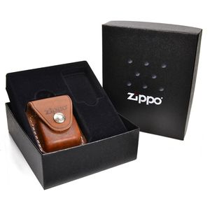 UPC 0041689210595 ZIPPO レザーポーチ LPCB ブラウン ホビー 画像