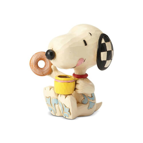 UPC 0045544973236 enesco Enesco Peanuts by Jim Shore Snoopy Donuts and Coffee Miniature Figurine 3 Inch Multicolor ホビー 画像