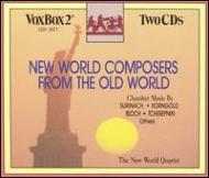 UPC 0047163507120 New World Composers From Old World: New World Sq 輸入盤 CD・DVD 画像