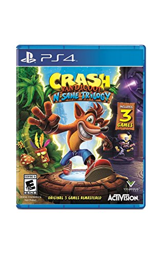 UPC 0047875880801 PS4 北米版 Crash Bandicoot N. Sane Trilogy Activision テレビゲーム 画像