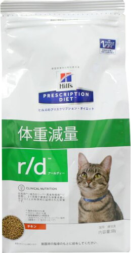 UPC 0052742013176 ヒルズ プリスクリプション・ダイエット 猫用 r d 体重減量 チキン ドライ 500g ペット・ペットグッズ 画像