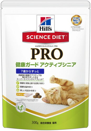 UPC 0052742017433 サイエンス・ダイエットプロ 猫用 シニアトータルケア 7歳以上 300g ペット・ペットグッズ 画像