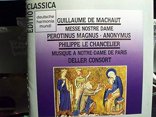 UPC 0054727706424 Messe De Nostre Dame Machaut ,DellerConsort CD・DVD 画像