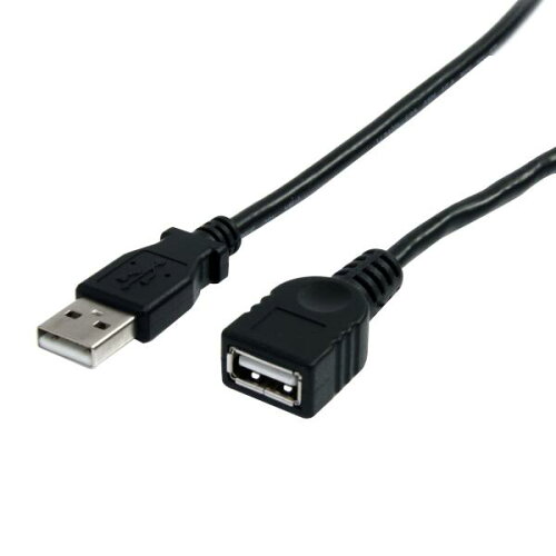 UPC 0065030840897 StarTech.com USB 2.0延長ケーブル USBEXTAA3BK パソコン・周辺機器 画像