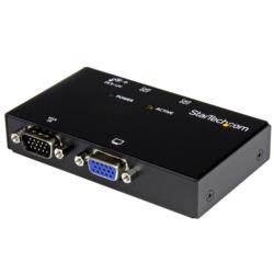 UPC 0065030844550 startech.com cat5対応2ポートvga延長器 送信機のみ  延長 st1212t パソコン・周辺機器 画像