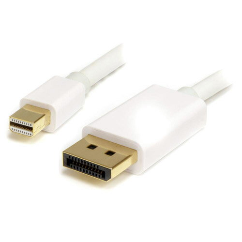 UPC 0065030846011 StarTech スターテック MDP2DPMM1MW Mini DisplayPort-DisplayPort 1.2変換ケーブル 1m パソコン・周辺機器 画像
