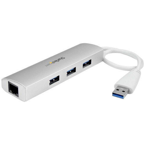 UPC 0065030862554 StarTech.com 3ポート ポータブル USB 3.0ハブ ST3300G3UA パソコン・周辺機器 画像