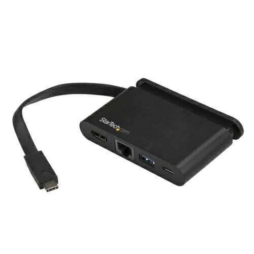 UPC 0065030879187 StarTech スターテック DKT30CHCPD ブラック USB-C マルチハブ HDMI 2x USB PD 3.0 パソコン・周辺機器 画像