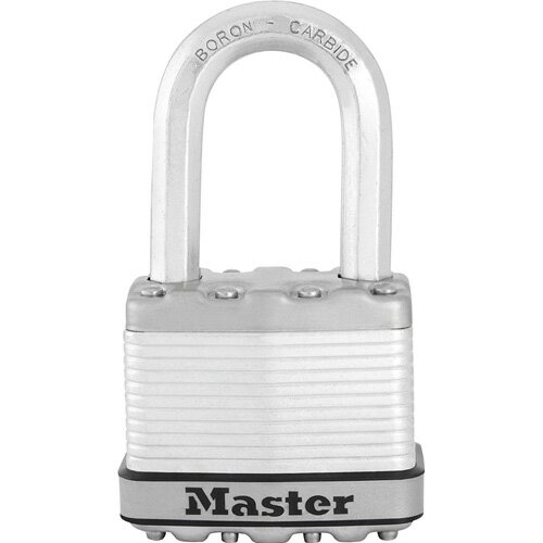 UPC 0071649281419 MASTER LOCK 0071649281419 M5JADLF マグナム シリンダー式南京錠 プロ仕様 日用品雑貨・文房具・手芸 画像