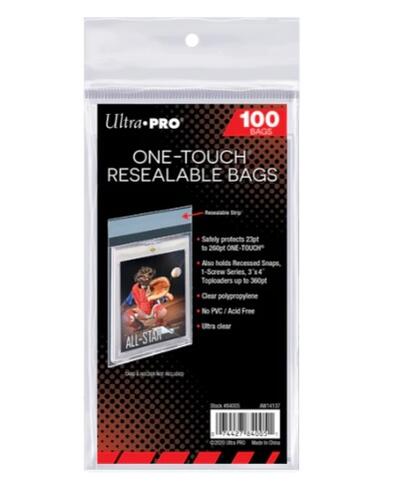 UPC 0074427840051 Ultra Pro One Touch Resealable Bags ホビー 画像