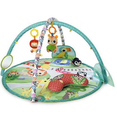 UPC 0074451111028 キッズツージャパン Kids II Japan Peek-A-Zoo Activity Gym ピーカブー・アクティビティジム おもちゃ 画像