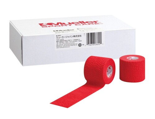 UPC 0074676236766 muellerミューラー ティアライトテープ レッド tear light tape red スポーツ・アウトドア 画像