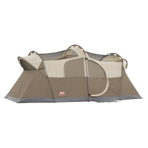 UPC 0076501021837 COLEMAN TENT 17X9 WEATHERMASTER 10P 2000028058 Light Brown スポーツ・アウトドア 画像