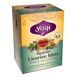 UPC 0076950415270 YOGI Egyptian Licorice Mintエジプシャンリコライスミントティー 水・ソフトドリンク 画像