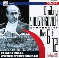 UPC 0081757896825 Shostakovich；Syms．6 ＆ 12 Shostakovich ,Inbal ,ViennaSymphonyOrchestra CD・DVD 画像