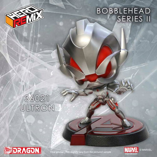 UPC 0089195360212 ヒーローリミックス ボブルヘッドシリーズ アベンジャーズ ウルトロン 完成品 ドラゴンモデル ホビー 画像