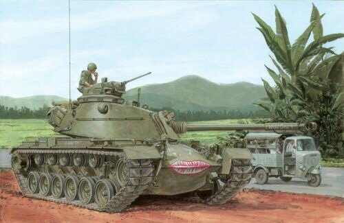 UPC 0089195835444 サイバーホビー 1/35 アメリカ陸軍 M48A3 Mod.B パットン 主力戦車 プラモデル ホビー 画像