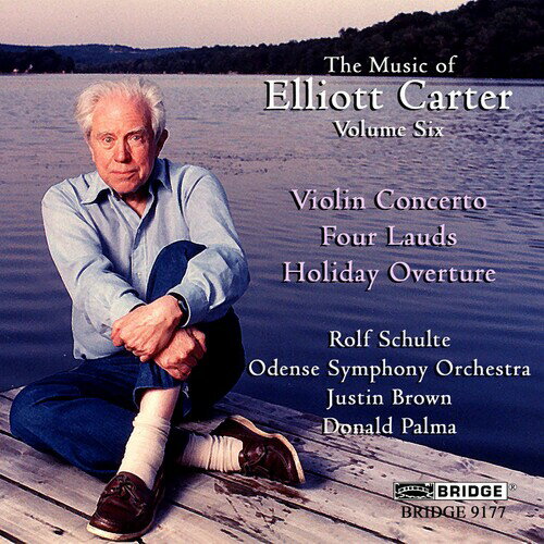 UPC 0090404917721 カーター 1908-2012 / Violin Concerto: Schulte Vn J.brown / Odense So+holiday Overture, 4 Lauds 輸入盤 CD・DVD 画像