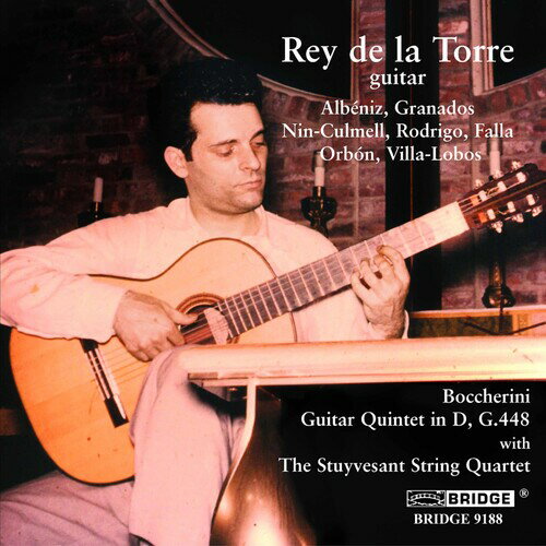 UPC 0090404918827 Rey De La Torre Histrical Recordings+boccherini: Quintet.1: Stuyvesant Q CD・DVD 画像