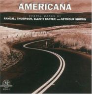 UPC 0093228021926 Thompson / Carter / Shiffrin / Americana-choral Works: Michigan Chamber Choir 輸入盤 CD・DVD 画像