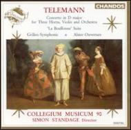 UPC 0095115054727 Telemann テレマン / テレマン：アルスター序曲 他 スタンデージ コレギウム・ムジクム90 輸入盤 CD・DVD 画像