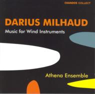 UPC 0095115653623 Milhaud ミヨー / ミヨー：管楽のための作品集 アテナ・アンサンブル 輸入盤 CD・DVD 画像