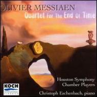 UPC 0099923737827 Messiaen メシアン / Quatuor Pour La Fin Du Temps: Eschenbach / Chamber Players Of Houston.so 輸入盤 CD・DVD 画像