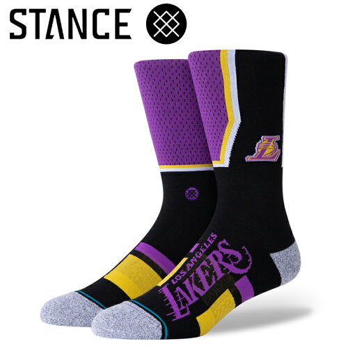 UPC 0190107367240 スタンス STANCE NBA チームソックス LAKERS SHORTCUT 2 ロサンゼルス・レイカーズ A545A20LACPUR メンズ レディース スポーツ・アウトドア 画像