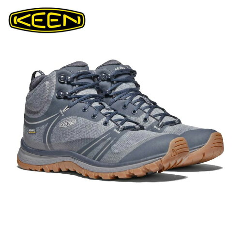 UPC 0191190296707 キーン keen トレッキング terradora mid wp レディース blue nights/blue mirage   スポーツ・アウトドア 画像